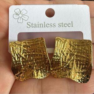 Stainless steel earrings